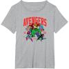imageMarvel  Avengers Collegiate TShirtHeather Grey