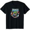 imageMarvel  Avengers Paper Rip TShirtBlack