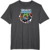imageMarvel  Avengers Paper Rip TShirtDark Heather Grey