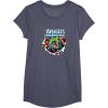 imageMarvel  Avengers Paper Rip TShirtHeather Blue