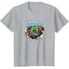 imageMarvel  Avengers Paper Rip TShirtHeather Grey
