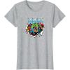 imageMarvel  Avengers Paper Rip TShirtHeather Grey
