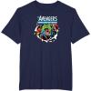 imageMarvel  Avengers Paper Rip TShirtNavy Blue