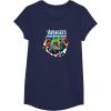 imageMarvel  Avengers Paper Rip TShirtNavy Blue