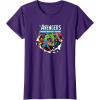 imageMarvel  Avengers Paper Rip TShirtPurple