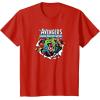 imageMarvel  Avengers Paper Rip TShirtRed
