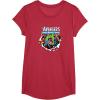 imageMarvel  Avengers Paper Rip TShirtRed Heather