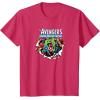 imageMarvel  Avengers Paper Rip TShirtRed Heather