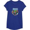 imageMarvel  Avengers Paper Rip TShirtRoyal Blue