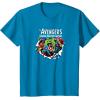 imageMarvel  Avengers Paper Rip TShirtSapphire Blue
