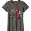 imageMarvel Avengers A Logo TShirtAsphalt Grey