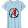 imageMarvel Avengers A Logo TShirtBaby Blue