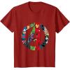 imageMarvel Avengers A Logo TShirtCranberry Red