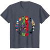imageMarvel Avengers A Logo TShirtHeather Blue
