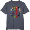 imageMarvel Avengers A Logo TShirtHeather Blue