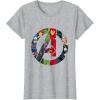 imageMarvel Avengers A Logo TShirtHeather Grey