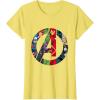 imageMarvel Avengers A Logo TShirtLemon Yellow