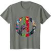 imageMarvel Avengers A Logo TShirtOlive Heather