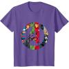 imageMarvel Avengers A Logo TShirtPurple Heather