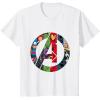 imageMarvel Avengers A Logo TShirtWhite