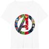 imageMarvel Avengers A Logo TShirtWhite