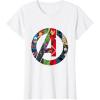 imageMarvel Avengers A Logo TShirtWhite
