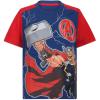 imageMarvel Avengers Captain America Hulk and Iron Man Boys 4 Pack Short Sleeve TShirt for Toddler and Little KidsThorHulkCaptain AmericaIron Man