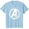 imageMarvel Avengers Endgame Logo Heroes and Legends TShirtBaby Blue