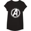 imageMarvel Avengers Endgame Logo Heroes and Legends TShirtBlack