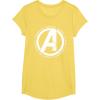 imageMarvel Avengers Endgame Logo Heroes and Legends TShirtLemon Yellow