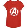 imageMarvel Avengers Endgame Logo Heroes and Legends TShirtRed