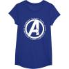 imageMarvel Avengers Endgame Logo Heroes and Legends TShirtRoyal Blue