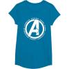 imageMarvel Avengers Endgame Logo Heroes and Legends TShirtSapphire Blue