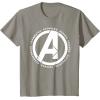 imageMarvel Avengers Endgame Logo Heroes and Legends TShirtSlate Grey