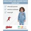 imageMarvel Avengers Fleece Sweatshirt and Pants Outfit Set Toddler to Little Kid Sizes 2T  78Blue