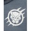 imageMarvel Avengers SpiderMan Fleece Half Zip Hoodie Toddler to Big Kid Sizes 2T  1820Black Panther