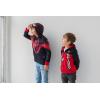 imageMarvel Avengers SpiderMan Fleece Half Zip Hoodie Toddler to Big Kid Sizes 2T  1820Red  Black
