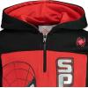 imageMarvel Avengers SpiderMan Fleece Half Zip Hoodie Toddler to Big Kid Sizes 2T  1820Red  Black