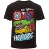 imageMarvel Avengers SpiderMan Iron Man Thor 3 Pack TShirts Toddler to Big KidGrayBlackRed