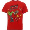 imageMarvel Avengers SpiderMan Iron Man Thor 3 Pack TShirts Toddler to Big KidGrayBlackRed