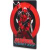 imageMarvel Deadpool Quote Metal Sign  Lets Do This Crazy Bad Thing Sign for Man Cave Teen Bedroom or Movie RoomBlackRed