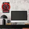 imageMarvel Deadpool Quote Metal Sign  Lets Do This Crazy Bad Thing Sign for Man Cave Teen Bedroom or Movie RoomBlackRed
