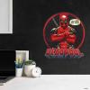 imageMarvel Deadpool Quote Metal Sign  Lets Do This Crazy Bad Thing Sign for Man Cave Teen Bedroom or Movie RoomRedGray