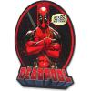 imageMarvel Deadpool Quote Metal Sign  Lets Do This Crazy Bad Thing Sign for Man Cave Teen Bedroom or Movie RoomRedGray