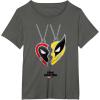 imageMarvel Deadpool ampamp Wolverine Come Together Friendship Poster TShirtAsphalt Grey