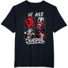imageMarvel Deadpool ampamp Wolverine We Are Deadpool Face Panels TShirtBlack