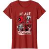 imageMarvel Deadpool ampamp Wolverine We Are Deadpool Face Panels TShirtCranberry Red