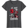 imageMarvel Deadpool ampamp Wolverine We Are Deadpool Face Panels TShirtDark Heather Grey