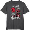 imageMarvel Deadpool ampamp Wolverine We Are Deadpool Face Panels TShirtDark Heather Grey