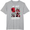 imageMarvel Deadpool ampamp Wolverine We Are Deadpool Face Panels TShirtHeather Grey